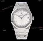 15500 ZF Audemars Royal Oak Silver Dial Stainless Steel Superclone Watch 41mm